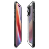 Противоударен Калъф за iPhone 16 Pro Max, Spigen Ultra Hybrid Case, Сив (6)