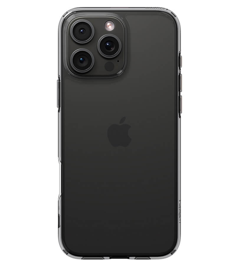 Противоударен Калъф за iPhone 16 Pro Max, Spigen Ultra Hybrid Case, Сив (2)
