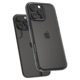 Противоударен Калъф за iPhone 16 Pro Max, Spigen Ultra Hybrid Case, Сив (5)