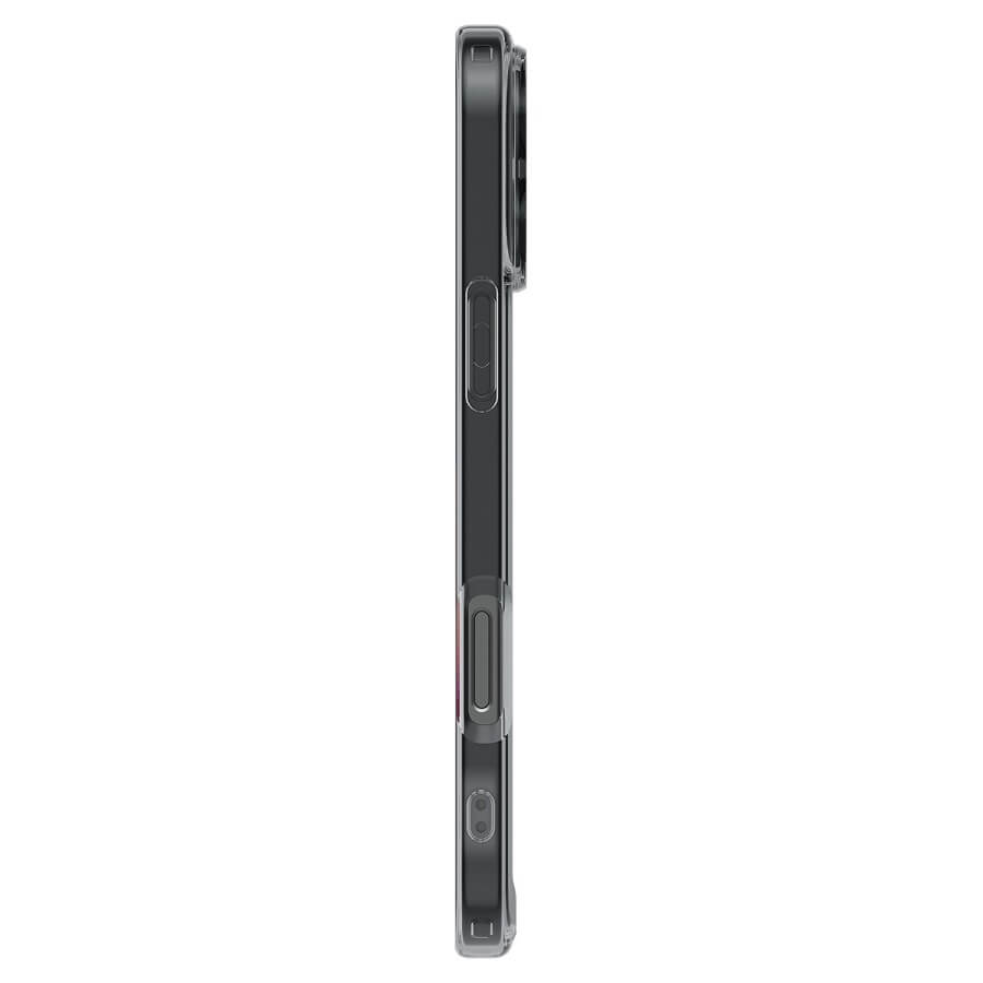 Противоударен Калъф за iPhone 16 Pro Max, Spigen Ultra Hybrid Case, Сив (4)