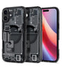 Magsafe Калъф за iPhone 16, Spigen Zero One Ultra Hybrid Case, Черен