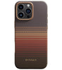 Magsafe Калъф за iPhone 16 Pro, Pitaka Military-Grade Protective Sunset Case, Кафяв
