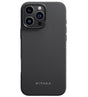 Magsafe Калъф за iPhone 16 Pro Max, Pitaka Military-Grade Protective Black-Grey Twill Case, Черен