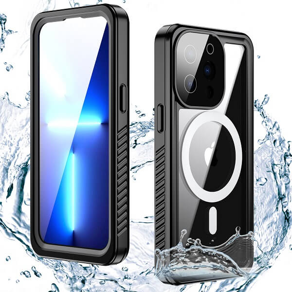 Magsafe Водоустойчив Калъф за iPhone 13 Pro, 4Smarts Active Pro Stark Case, Черен (2)