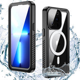 Magsafe Водоустойчив Калъф за iPhone 13 Pro, 4Smarts Active Pro Stark Case, Черен (2)