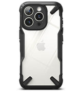 Противоударен Калъф за iPhone 16 Pro, Ringke Fusion X Case, Черен (3)