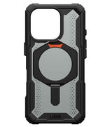 Magsafe Калъф за iPhone 16 Pro, UAG Plasma XTE Case Black-Orange, Черен (3)