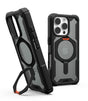 Magsafe Калъф за iPhone 16 Pro, UAG Plasma XTE Case Black-Orange, Черен