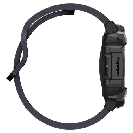 Калъф за Samsung Watch Ultra 47 mm, Spigen Rugged Armor Case, Черен (8)