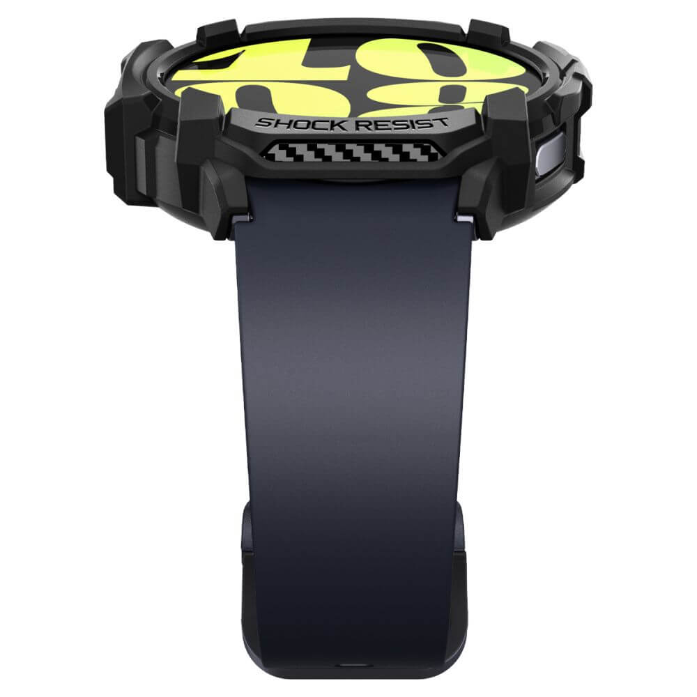 Калъф за Samsung Watch Ultra 47 mm, Spigen Rugged Armor Case, Черен (7)