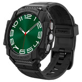 Калъф с Каишка за Samsung Watch Ultra 47 mm, Spigen Rugged Armor Pro Case, Черен (7)