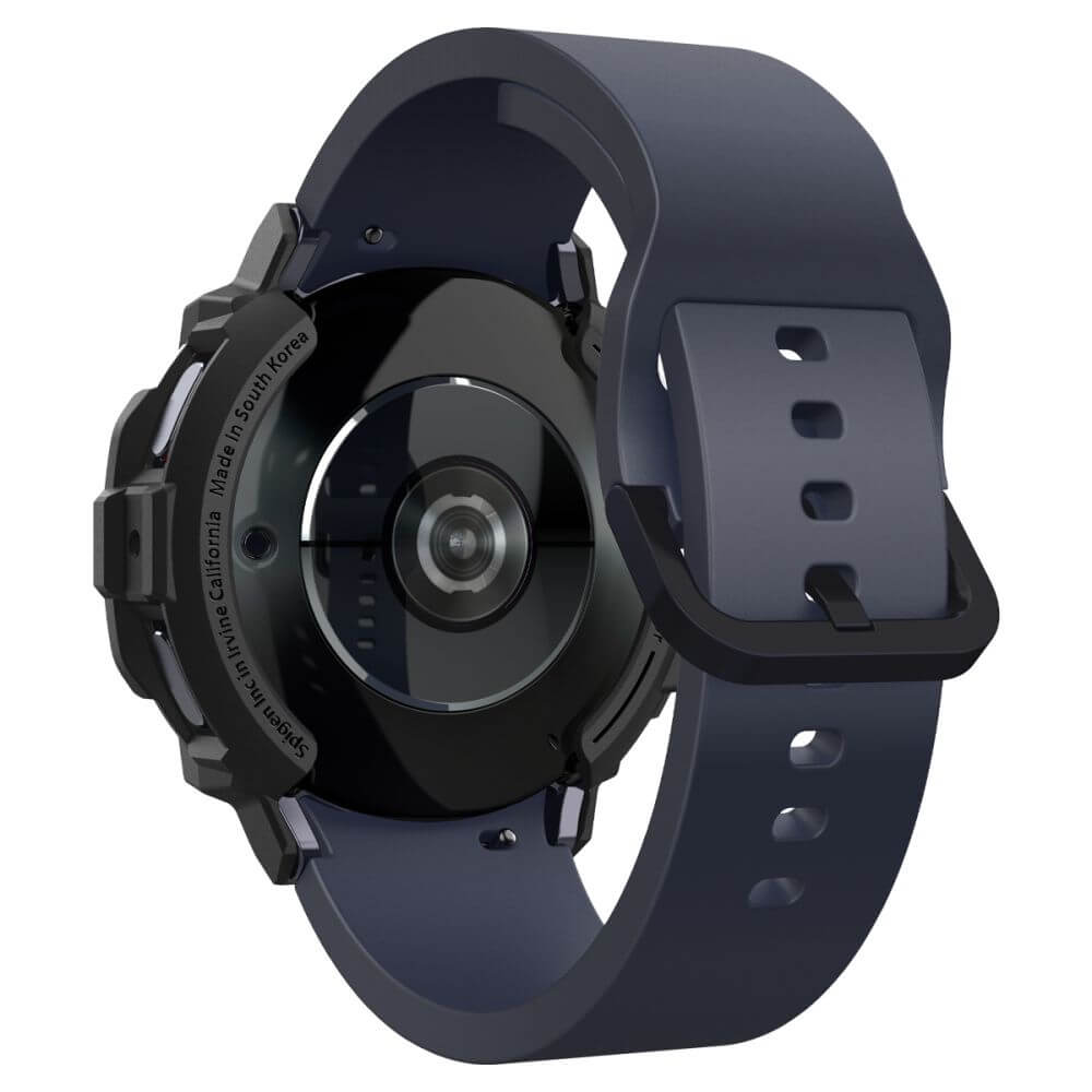 Калъф за Samsung Watch 7 44 mm, Spigen Rugged Armor Case, Черен (6)