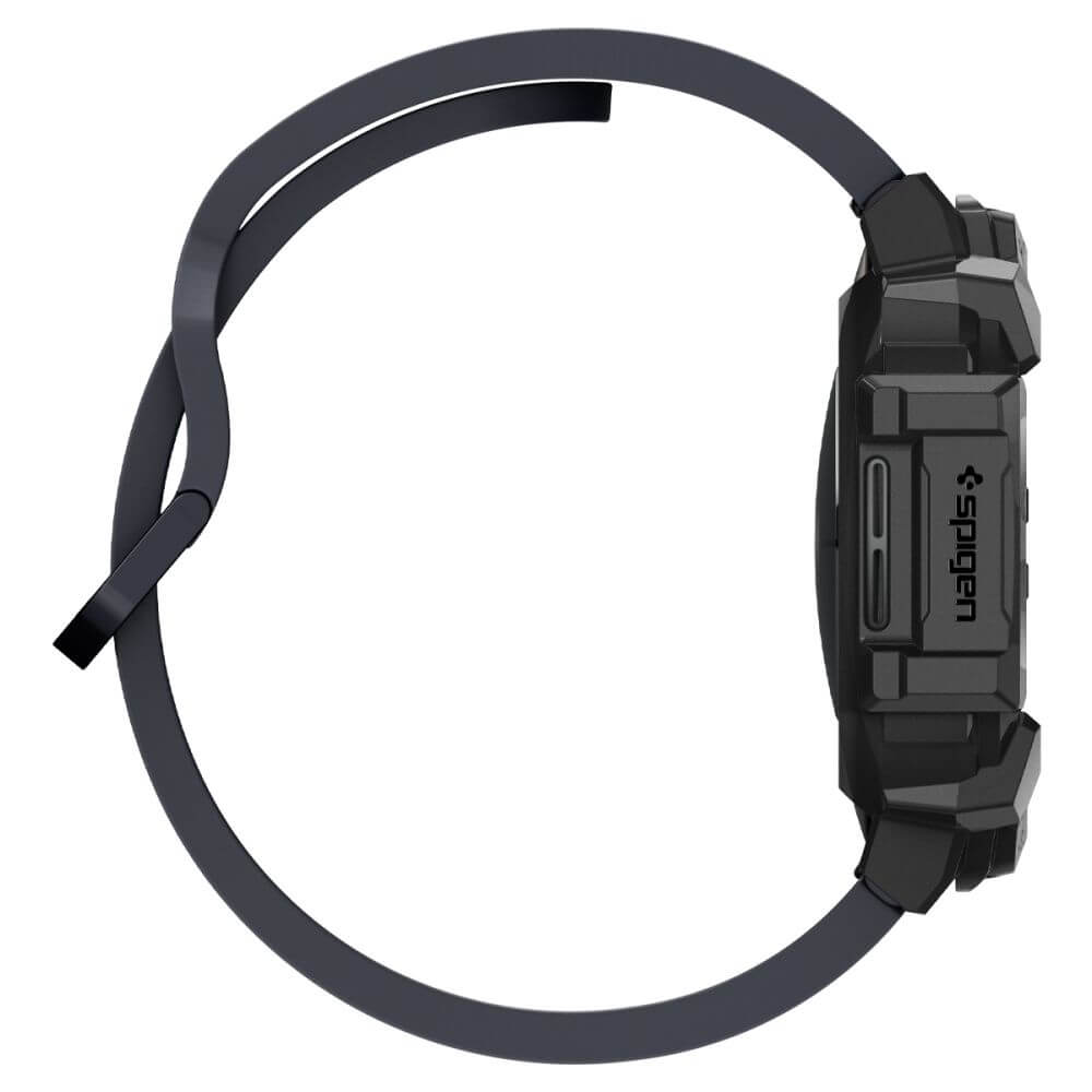 Калъф за Samsung Watch 7 44 mm, Spigen Rugged Armor Case, Черен (8)
