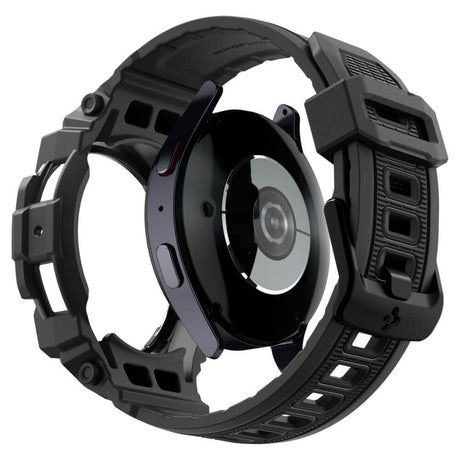 Калъф с Каишка за Samsung Watch 7 40 mm, Spigen Rugged Armor Pro Case, Черен (5)