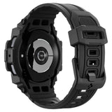 Калъф с Каишка за Samsung Watch 7 40 mm, Spigen Rugged Armor Pro Case, Черен (6)