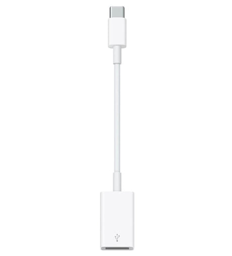 Адаптер, Apple USB-C to USB-A Adapter MW5L3ZM/A, Бял