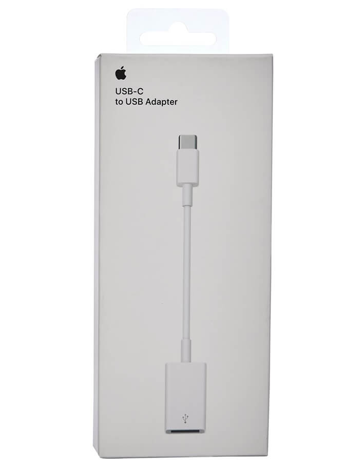 Адаптер, Apple USB-C to USB-A Adapter MW5L3ZM/A, Бял (4)