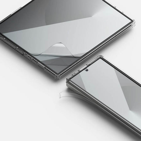 Комплект Протектори 3в1 за Samsung Z Fold 6, Ringke Protector 2-set, Прозрачен (5)