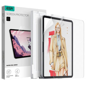 Матов Протектор за iPad Air 11 M4-M3-M2, ESR Paper Feel Glass, Прозрачен