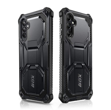 Противоударен Калъф за Samsung A55, Supcase Iblsn ArmorBox, Черен (8)