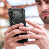 Противоударен Калъф за Samsung A55, Supcase Iblsn ArmorBox, Черен (7)