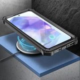 Противоударен Калъф за Samsung A55, Supcase Iblsn ArmorBox, Черен (6)