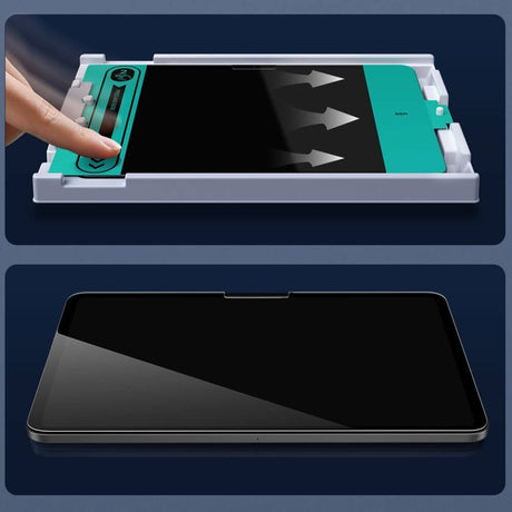 Стъклен Протектор за iPad Air 11 M4-M3-M2, ESR Tempered Glass, Прозрачен (3)