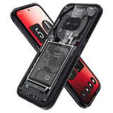 Хибриден Калъф за Nothing Phone 2A/ Plus, Spigen Zero One Ultra Hybrid Case, Черен (7)