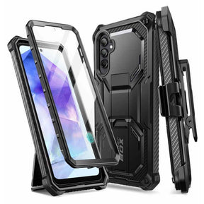 Противоударен Калъф за Samsung A55, Supcase Iblsn ArmorBox, Черен