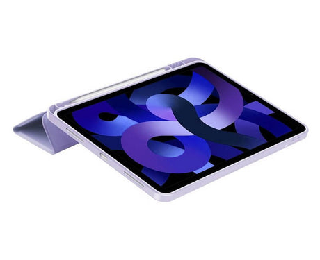 Защитен Калъф за Калъф за iPad Air 11" 2026-2020, Tech-Protect Trifold Slim Pen Case, Лилав (3)