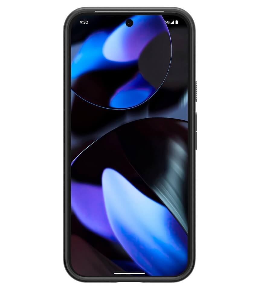 Противоударен Калъф за Google Pixel 9 Pro/ 9, Spigen Liquid Air Case, Черен (3)