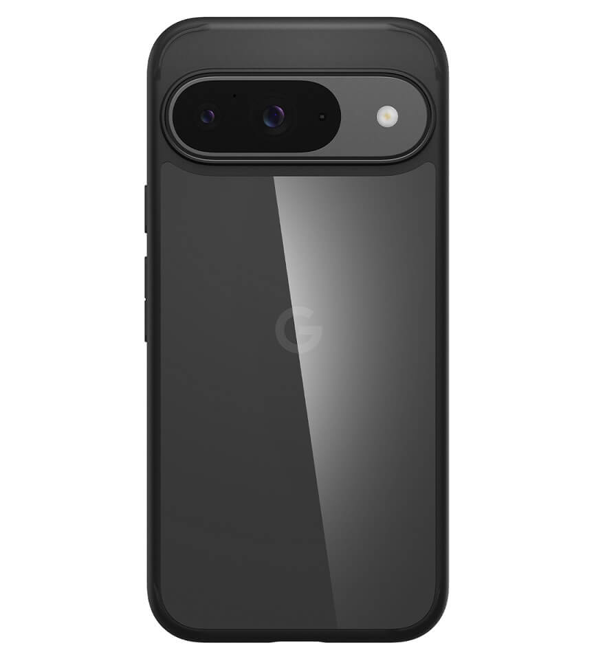 Противоударен Калъф за Google Pixel 9 Pro/ 9, Spigen Ultra Hybrid Case, Черен (2)
