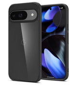 Противоударен Калъф за Google Pixel 9 Pro/ 9, Spigen Ultra Hybrid Case, Черен