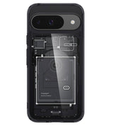 Хибриден Калъф за Google Pixel 9 Pro/ 9, Spigen Zero One Ultra Hybrid Case, Черен (2)