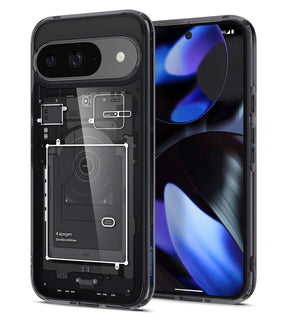 Хибриден Калъф за Google Pixel 9 Pro/ 9, Spigen Zero One Ultra Hybrid Case, Черен