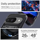 Хибриден Калъф за Google Pixel 9 Pro/ 9, Spigen Zero One Ultra Hybrid Case, Черен (10)