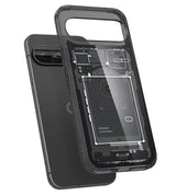 Хибриден Калъф за Google Pixel 9 Pro/ 9, Spigen Zero One Ultra Hybrid Case, Черен (6)