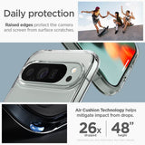 Противоударен Калъф за Google Pixel 9 Pro XL, Spigen Ultra Hybrid Case, Прозрачен (7)