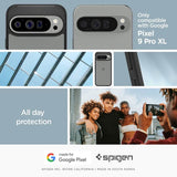 Противоударен Калъф за Google Pixel 9 Pro XL, Spigen Ultra Hybrid Case, Черен (4)