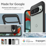 Противоударен Калъф за Google Pixel 9 Pro XL, Spigen Ultra Hybrid Case, Черен (9)