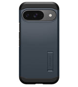 Калъф с Поставка за Google Pixel 9 Pro/ 9, Spigen Tough Armor Case, Тъмно Син (2)