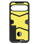 Калъф с Поставка за Google Pixel 9 Pro/ 9, Spigen Tough Armor Case, Зелен (3)