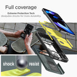 Калъф с Поставка за Google Pixel 9 Pro/ 9, Spigen Tough Armor Case, Зелен (8)