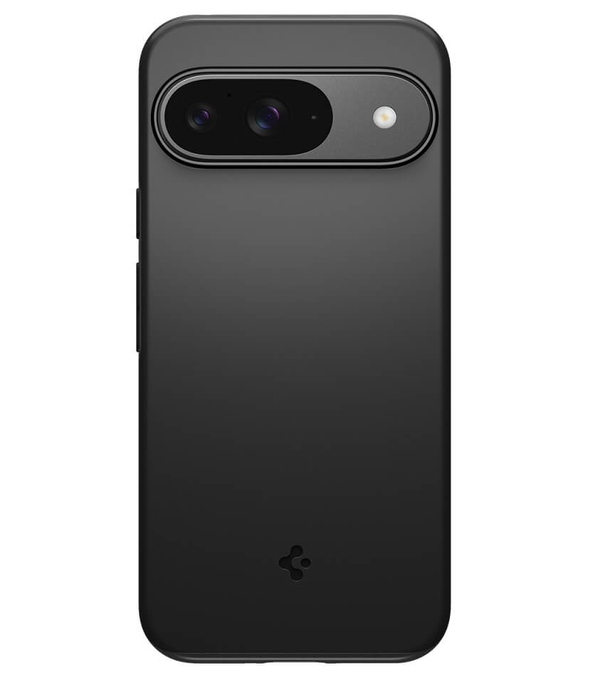 Противоударен Калъф за Google Pixel 9 Pro/ 9, Spigen Thin Fit Case, Черен (2)