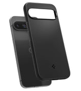 Противоударен Калъф за Google Pixel 9 Pro/ 9, Spigen Thin Fit Case, Черен (5)