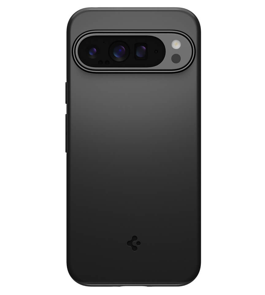 Противоударен Калъф за Google Pixel 9 Pro XL, Spigen Thin Fit Case, Черен (2)