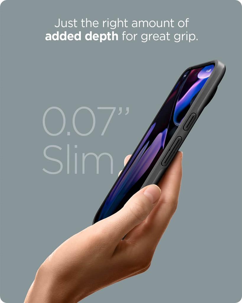 Противоударен Калъф за Google Pixel 9 Pro XL, Spigen Thin Fit Case, Черен (10)