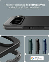 Противоударен Калъф за Google Pixel 9 Pro XL, Spigen Thin Fit Case, Черен (12)