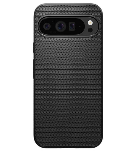 Противоударен Калъф за Google Pixel 9 Pro XL, Spigen Liquid Air Case, Черен (2)