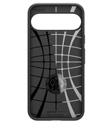 Противоударен Калъф за Google Pixel 9 Pro XL, Spigen Liquid Air Case, Черен (4)